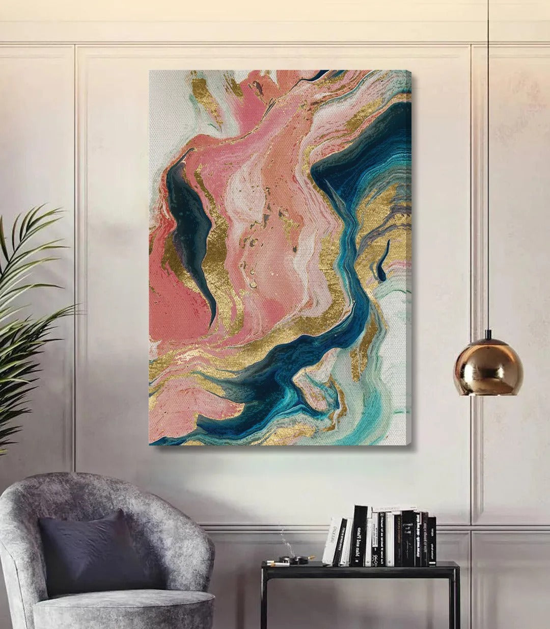 Abstrait fluide coloré