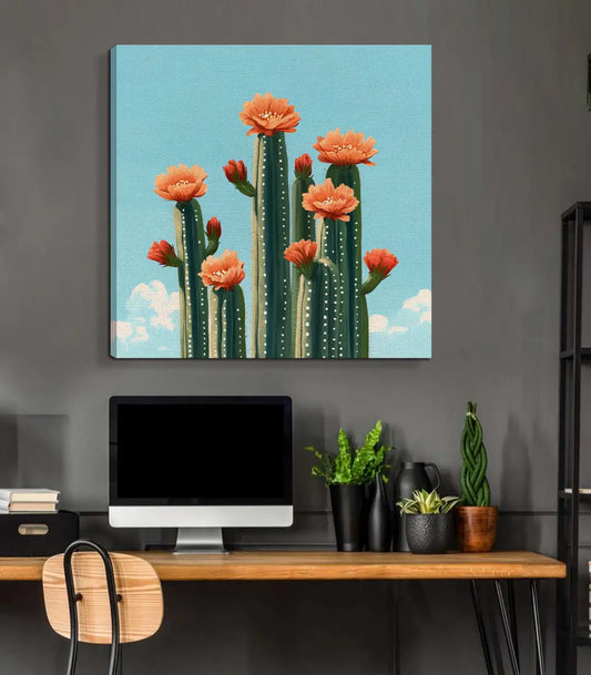 Floral Cactus