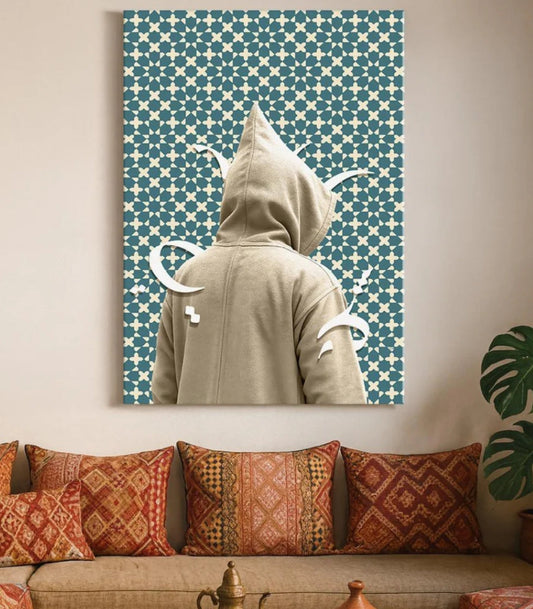 L'homme calligraphie