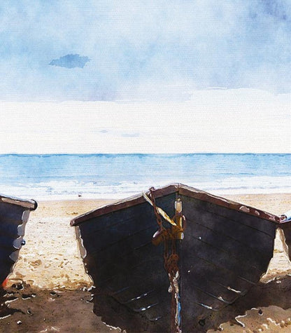 Barques de pêche moderne