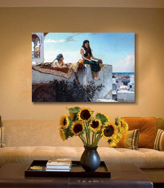 Terrasses au Maroc-Jean Constant