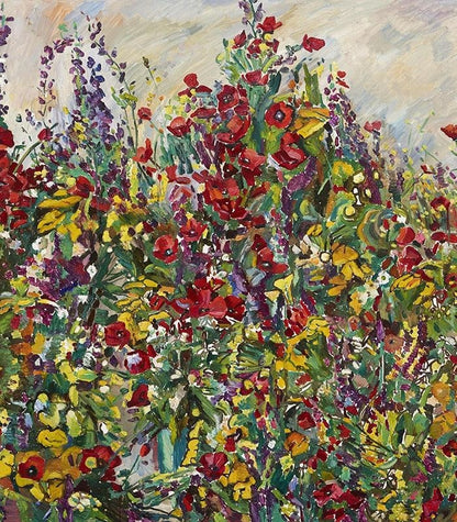 Au milieu des fleurs